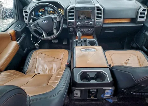 2016 Ford F150 Supercrew из США, поврежденный, VIN 1FTEW1EG7GFC72553